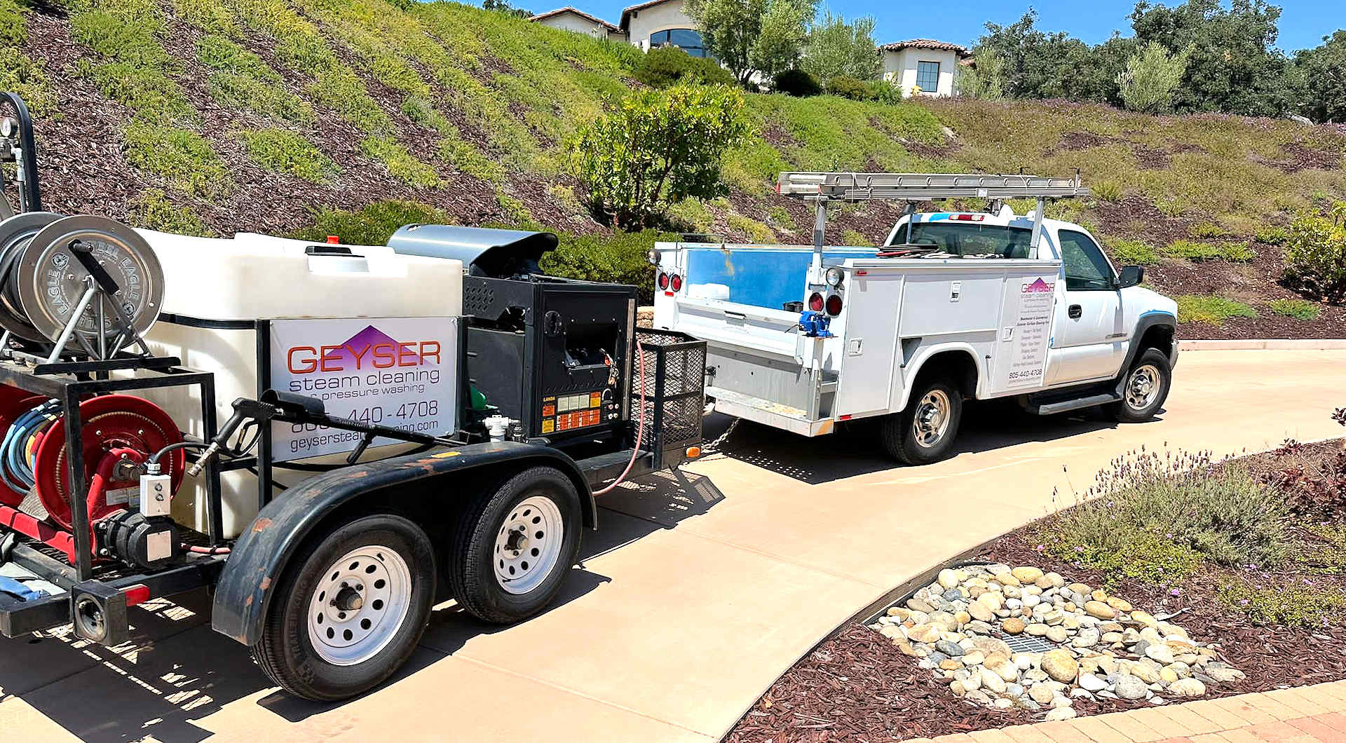 Steam Cleaning & Pressure Washing Services Central California Coast